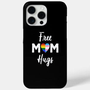 Funda Para iPhone 15 Pro Max Abrazos Gratis de Mamá II - Orgullo Gay Transgéner
