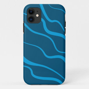 Funda Para iPhone 11 Absorción de ondas azules, simples, modernas y fre