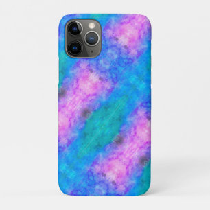 Funda Para iPhone 11 Pro Absorto pastel, rosa, azul, aqua