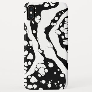 Funda Para iPhone XS Max Abstracción en blanco y negro