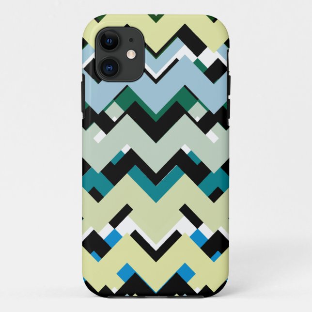 Funda De Case-Mate Para iPhone abstracción geométrica (Reverso)