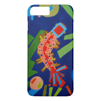 Funda Para iPhone 8 Plus/7 Plus abstracción, pescado, carpa, cubismo,