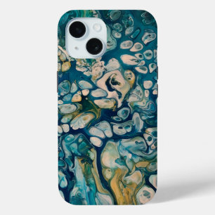 Funda Para iPhone 15 Abstracción subacuática Fantasía