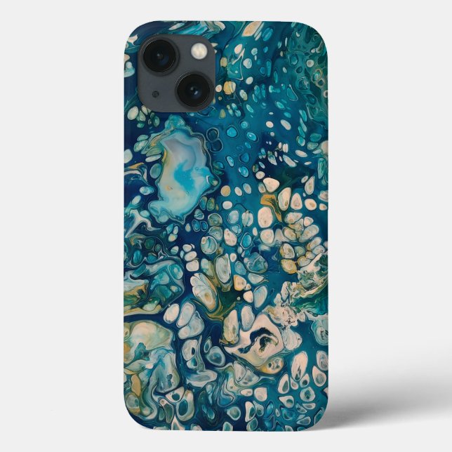Funda De Case-Mate Para iPhone Abstracción subacuática Fantasía (Reverso)