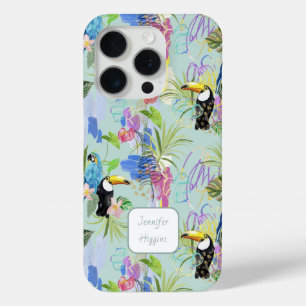 Funda Para iPhone 15 Pro Abstracciones tropicales