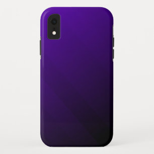 Funda Para iPhone XR Abstract Background dark Purple stripes pattern