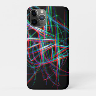 Funda Para iPhone 11 Pro Abstract colourful light streaks