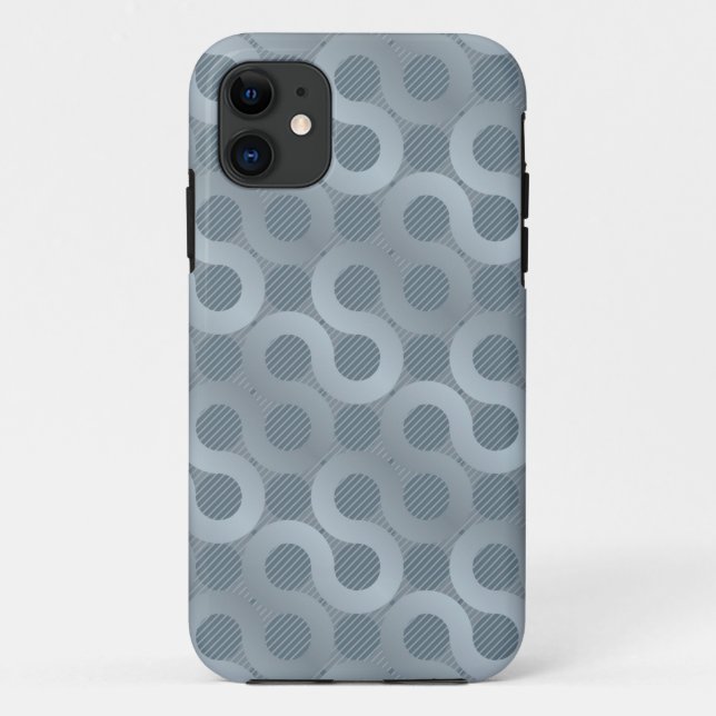 Funda De Case-Mate Para iPhone Abstract gray flow background (Reverso)