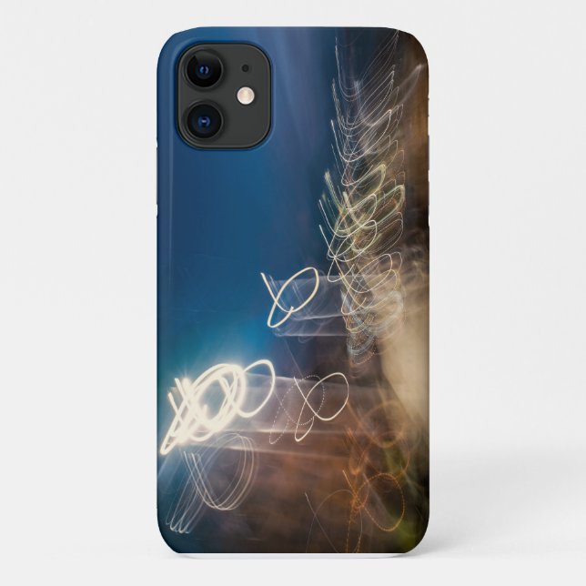Funda De Case-Mate Para iPhone Abstract Intentional Camera Movement Night Light T (Reverso)