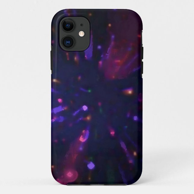 Funda De Case-Mate Para iPhone Abstract _lunares iphone (Reverso)