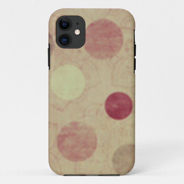 Funda De Case-Mate Para iPhone Abstract _lunares iphone (Reverso)