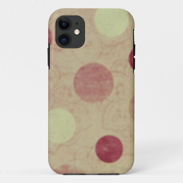 Funda De Case-Mate Para iPhone Abstract _lunares iphone (Reverso)