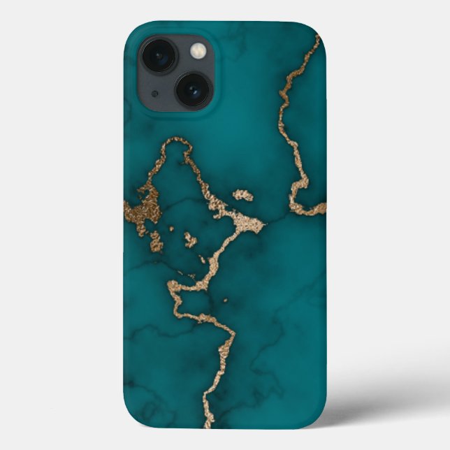 Funda De Case-Mate Para iPhone Abstract Marble illustration Cute (Reverso)