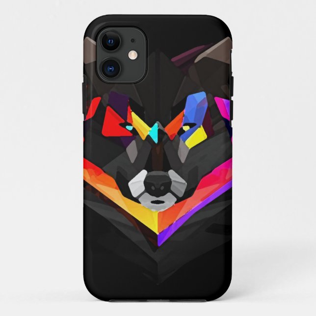 Funda De Case-Mate Para iPhone Abstract wolf iphone (Reverso)