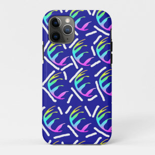 FUNDA PARA iPhone 11 PRO ABSTRACTAS HOJAS DE RAINBOW