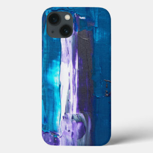Funda Para iPhone 13 abstracto azul