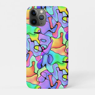 Funda Para iPhone 11 Pro Abstracto colorido y colores brillantes