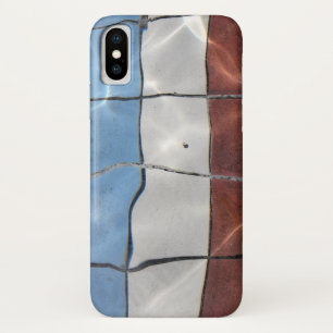 Funda Para iPhone X abstracto de agua de mosaico