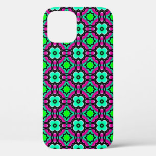 Funda Para iPhone 12 abstracto de patrón sin costura pintado geométrica