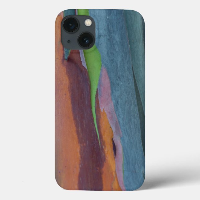 Funda De Case-Mate Para iPhone Abstracto Del Árbol De Goma Arcoiris (Reverso)