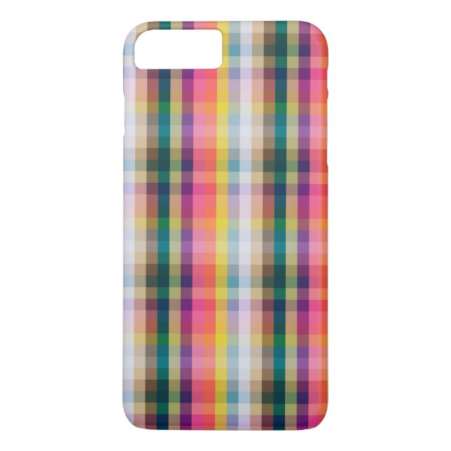 Funda De Case-Mate Para iPhone Abstracto escocés (Reverso)