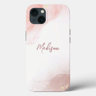 Funda Para iPhone 13 Abstracto Tinta Acuarela Líquida