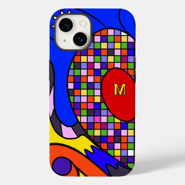 Funda De Case-Mate Para iPhone Abstrato (Reverso )
