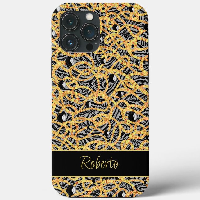 Funda De Case-Mate Para iPhone Abstrato (Reverso )