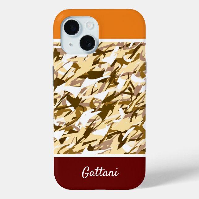 Funda De Case-Mate Para iPhone Abstrato (Reverso )