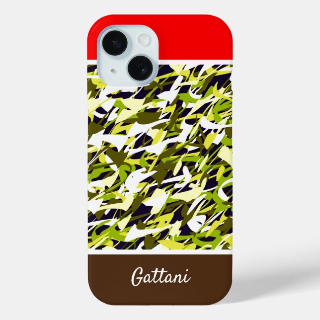 Funda De Case-Mate Para iPhone Abstrato (Reverso )