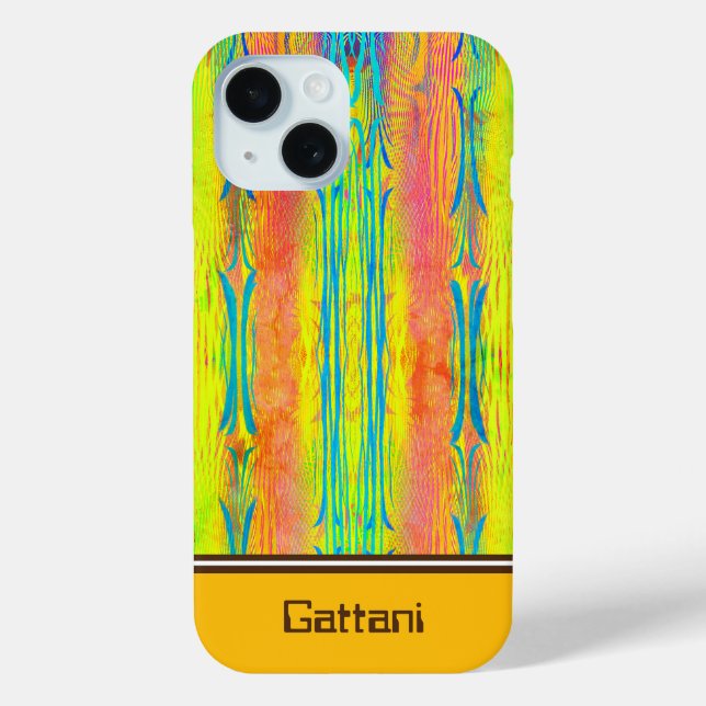 Funda De Case-Mate Para iPhone Abstrato (Reverso )