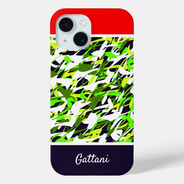 Funda De Case-Mate Para iPhone Abstrato (Reverso )