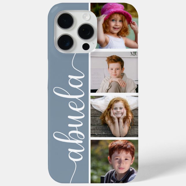 Funda De Case-Mate Para iPhone Abuela 4 Foto (Reverso )