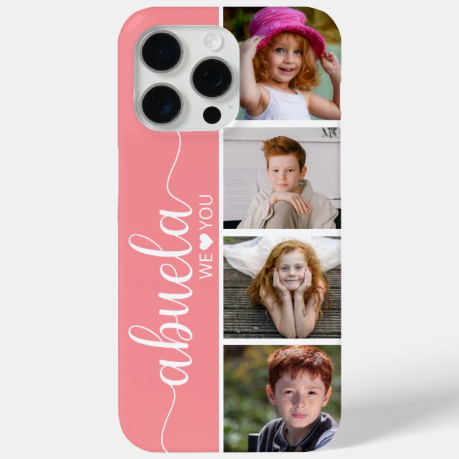 Funda De Case-Mate Para iPhone Abuela 4 Foto (Reverso )