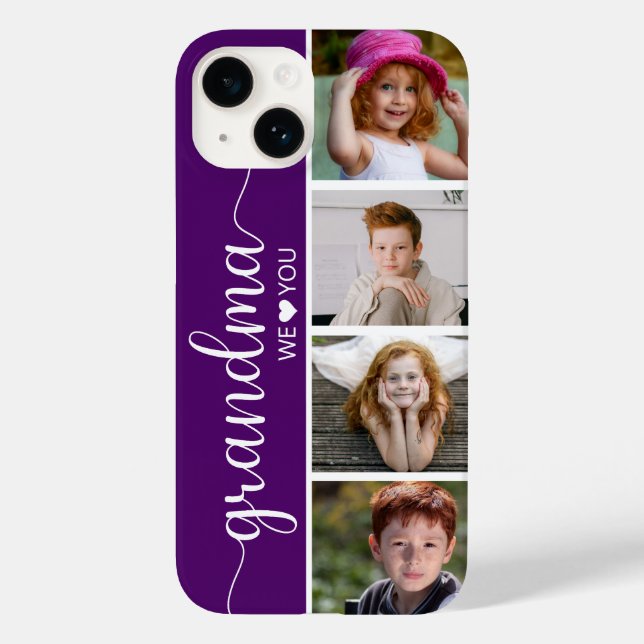 Funda De Case-Mate Para iPhone Abuela 4 Foto (Reverso )
