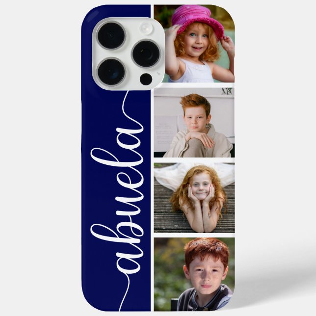 Funda De Case-Mate Para iPhone Abuela 4 Foto (Reverso )