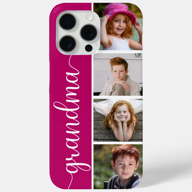 Funda De Case-Mate Para iPhone Abuela 4 Foto (Reverso )