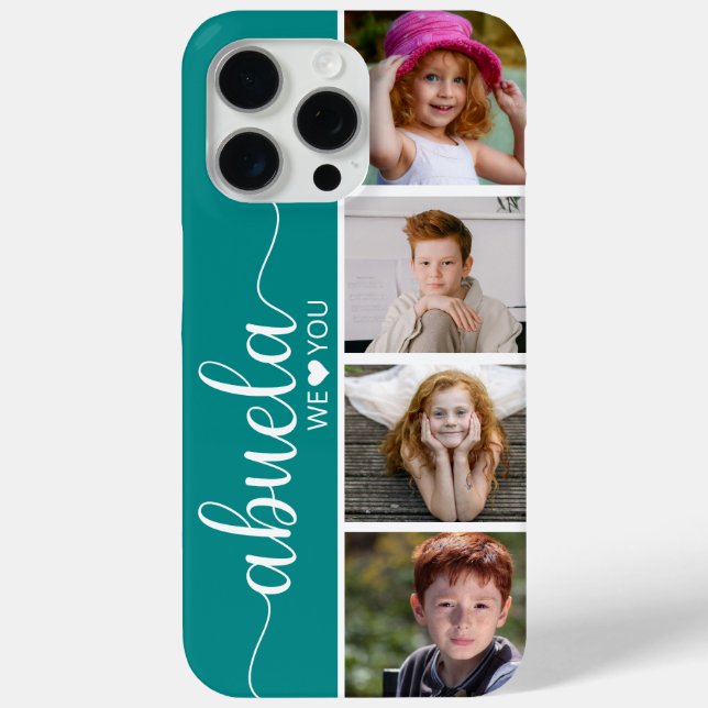 Funda De Case-Mate Para iPhone Abuela 4 Foto (Reverso )