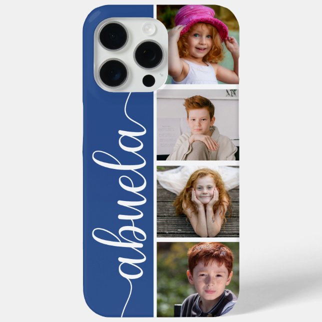 Funda De Case-Mate Para iPhone Abuela 4 Foto (Reverso )