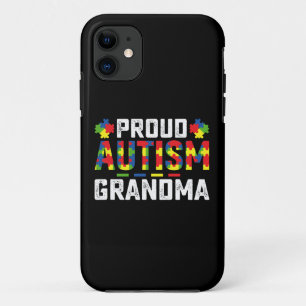 Funda Para iPhone 11 Abuela orgullosa del autismo concienciación famili