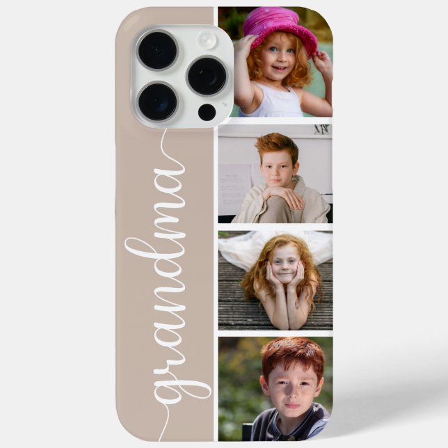 Funda De Case-Mate Para iPhone Abuela para Foto (Reverso )