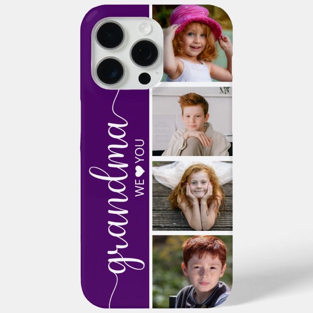 Funda De Case-Mate Para iPhone Abuela para Foto (Reverso )