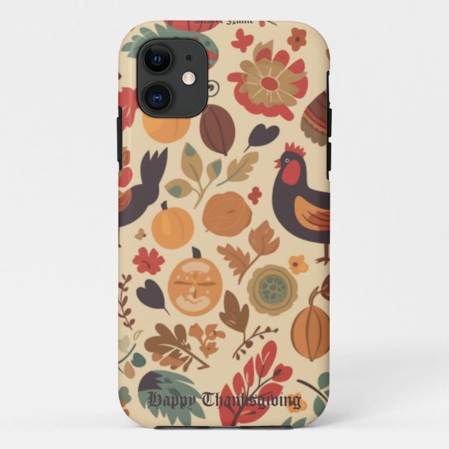 Funda De Case-Mate Para iPhone Abundancia de otoño (Reverso)