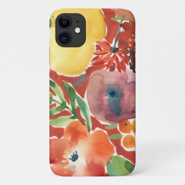 Funda De Case-Mate Para iPhone Abundant Florals III (Reverso)