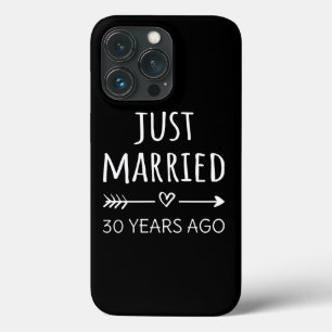 Funda Para iPhone 13 Pro Acaba de casarse hace 30 años