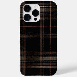 Funda Para iPhone 14 Pro Max De Case-Mate Academia Black Plaid