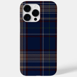 Funda Para iPhone 14 Pro Max De Case-Mate Academia Navy Blue Plaid