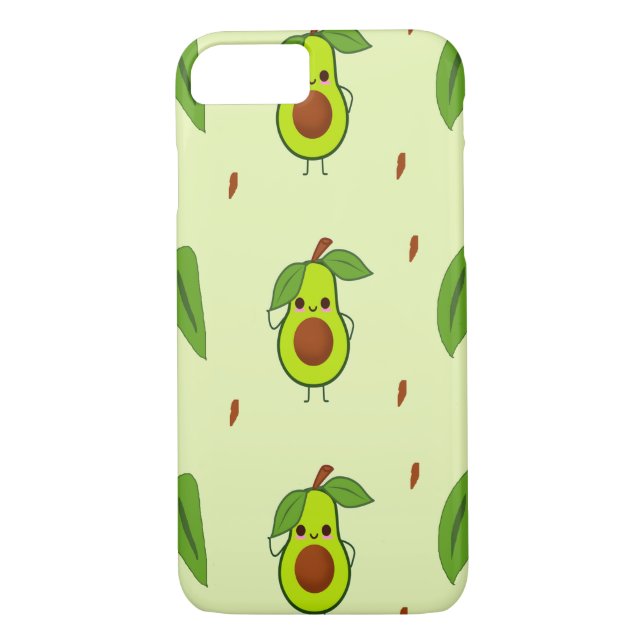 Funda De Case-Mate Para iPhone Acaguado de Cute kawaii (Reverso)