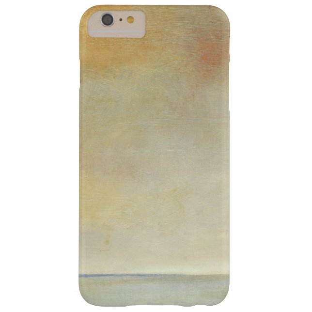 Funda De Case-Mate Para iPhone Acanto marino con un Naranja de sol tranquilo (Reverso)
