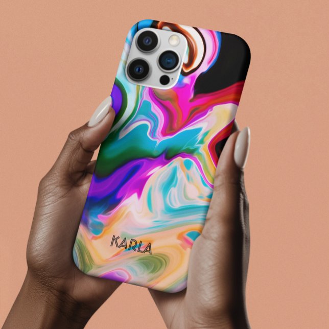 Funda De Case-Mate Para iPhone ACbstract moderna (Subido por el creador)